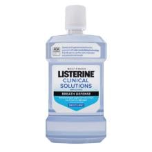 Listerine Clinical Solutions Breath Defense Zero Alcohol Mouthwash